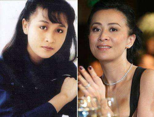 刘嘉玲素颜照对比照片,真实与美丽的双重魅力